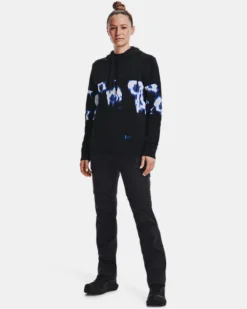 Women's UA Rival Fleece Blocked Hoodie -Sportswear Store V5 1365693 002 FSF