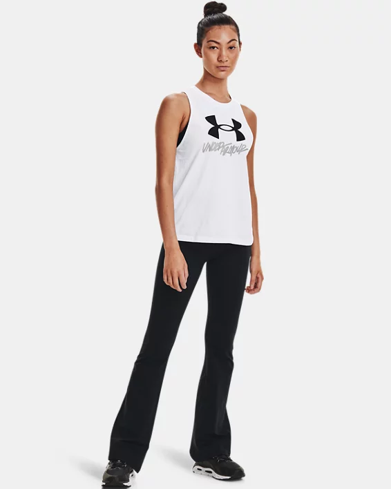 Women's UA Meridian Flare Pants 3 Women's UA Meridian Flare Pants - Image 3