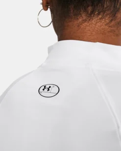 Women's ColdGear Authentics Mock Neck -Sportswear Store V5 1368702 100 BCKDET