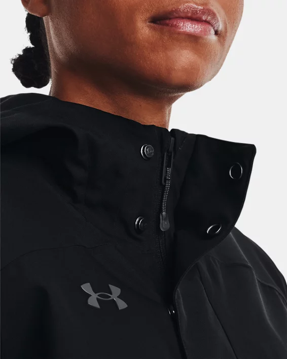 Women's UA Stormproof Lined Rain Jacket 4 Women's UA Stormproof Lined Rain Jacket - Image 4