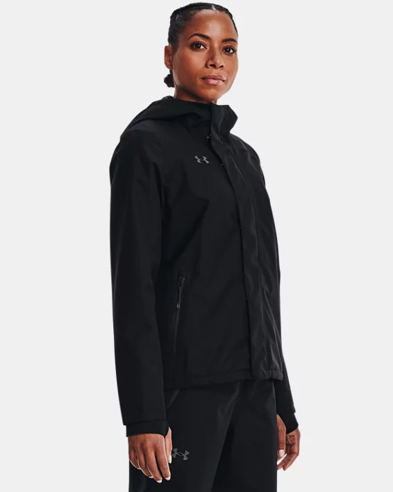 Women's UA Stormproof Lined Rain Jacket 1 Women's UA Stormproof Lined Rain Jacket
