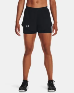 Women's UA Fly-By Elite 2-in-1 Shorts