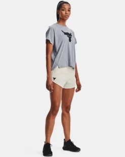 Women's Project Rock Bull Short Sleeve -Sportswear Store V5 1369962 035 FSF