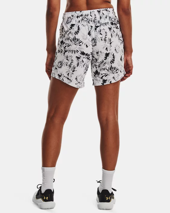 Women's UA Baseline Printed Shorts 2 Women's UA Baseline Printed Shorts - Image 2