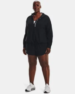 Women's UA Woven Full-Zip Jacket -Sportswear Store V5 1371164 002 FSF