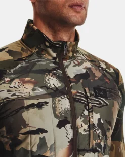 Men's UA Sprint Hybrid Camo Jacket -Sportswear Store V5 1372597 994 COLLAR