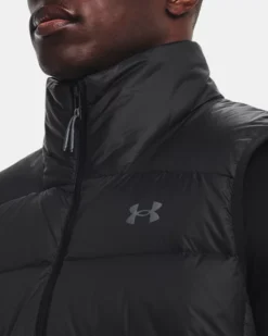 Men's UA Storm Armour Down 2.0 Vest -Sportswear Store V5 1372650 001 COLLAR