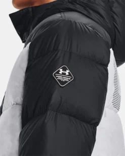 Men's ColdGear Infrared Down Blocked Jacket -Sportswear Store V5 1372693 001 SIDEDET