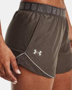 Women's UA Play Up 3.0 Mesh Shorts -Sportswear Store V5 1373041 176 SIDEDET