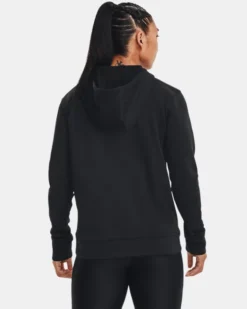 Women's Armour Fleece Left Chest Hoodie -Sportswear Store V5 1373055 001 BC