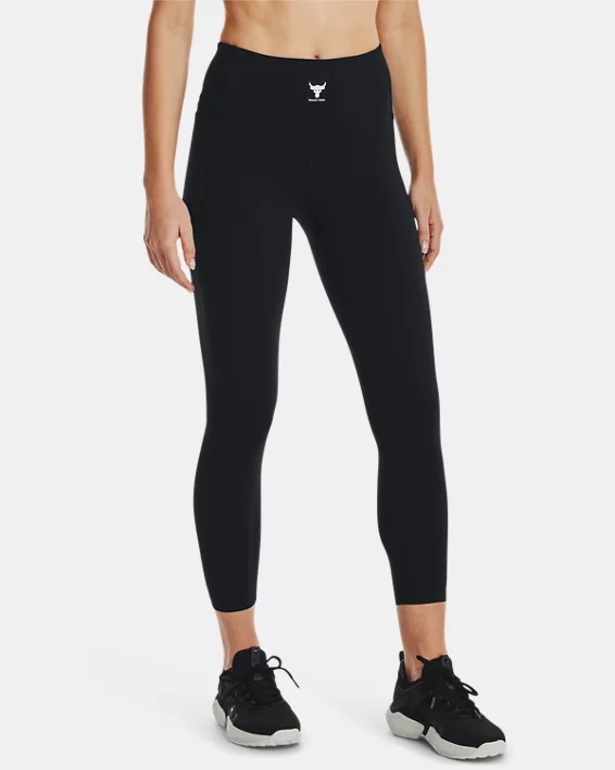 Women's Project Rock Meridian Ankle Leggings 1 Women's Project Rock Meridian Ankle Leggings