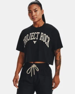 Women's Project Rock Crop Short Sleeve