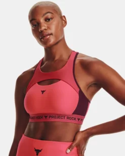 Women's Project Rock Crossback Sports Bra -Sportswear Store V5 1373602 652 FC MD