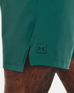 Men's UA Meridian Shorts 9 Men's UA Meridian Shorts -Sportswear Store V5 1373738 722 SIDEDET