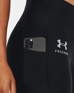 Women's UA Freedom Hi-Rise Leggings -Sportswear Store V5 1374090 002 SIDEDET