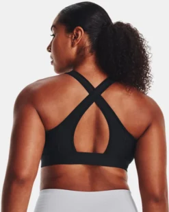 Women's Armour Mid Crossback Harness Sports Bra 18 Women's Armour Mid Crossback Harness Sports Bra -Sportswear Store V5 1374528 001 BC LG