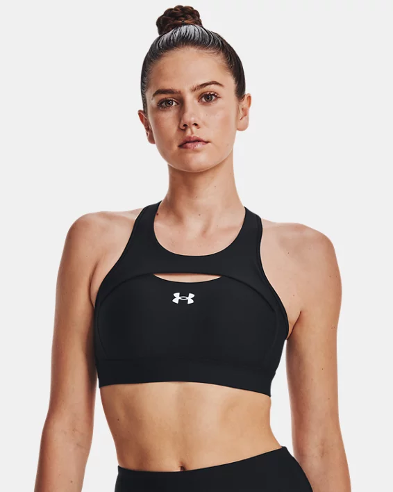 Women's Armour Mid Crossback Harness Sports Bra 1 Women's Armour Mid Crossback Harness Sports Bra