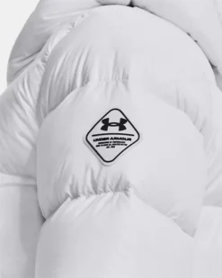 Women's UA Storm ColdGear Infrared Down Jacket -Sportswear Store V5 1375442 100 SIDEDET