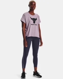 Women's Project Rock Graphic Short Sleeve 8 Women's Project Rock Graphic Short Sleeve -Sportswear Store V5 1376309 554 FSF