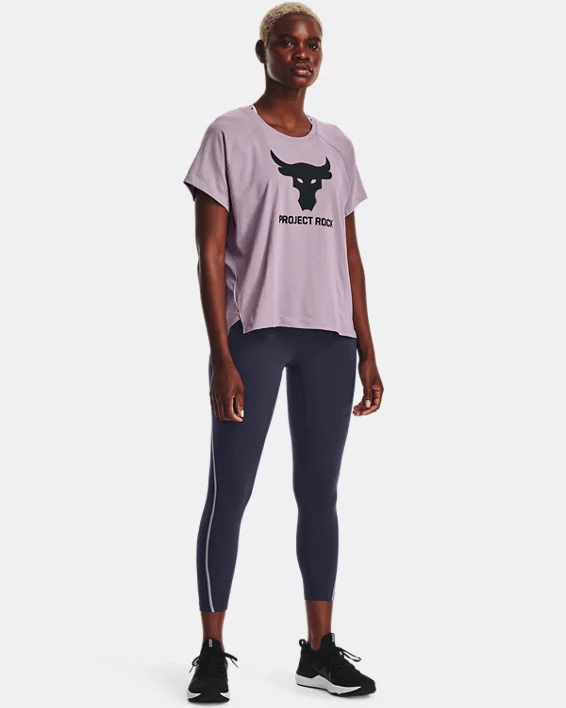 Women's Project Rock Graphic Short Sleeve 3 Women's Project Rock Graphic Short Sleeve - Image 3