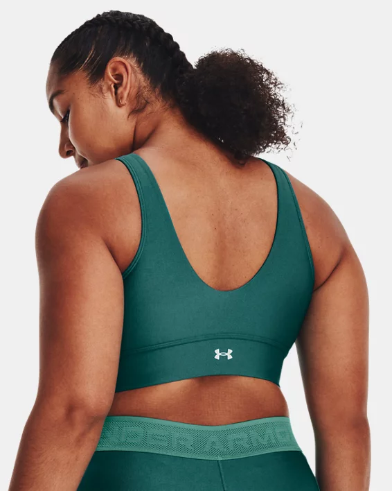 Women's UA Infinity Mid Pintuck Sports Bra 7 Women's UA Infinity Mid Pintuck Sports Bra - Image 7