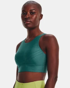 Women's UA Infinity Mid Pintuck Sports Bra