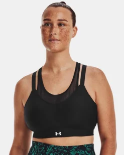 Women's UA Infinity Low Mesh Sports Bra -Sportswear Store V5 1376886 001 FC LG