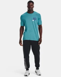 Men's UA Rival Fleece Graphic Joggers -Sportswear Store V5 1376968 001 FSF