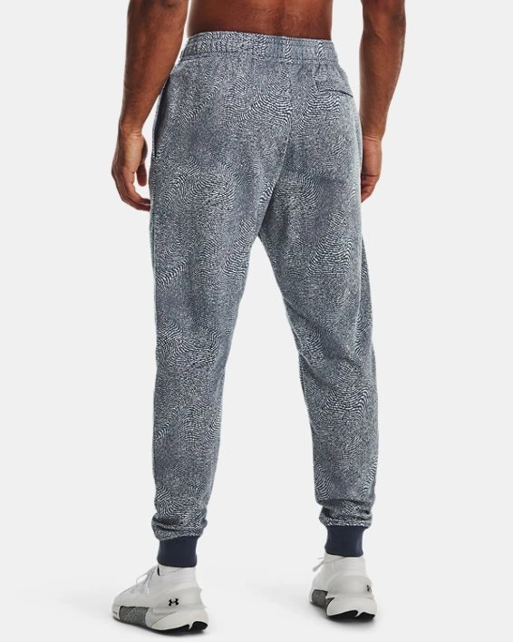 Men's UA Rival Fleece Printed Joggers 2 Men's UA Rival Fleece Printed Joggers - Image 2