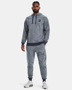 Men's UA Rival Fleece Printed Joggers 8 Men's UA Rival Fleece Printed Joggers -Sportswear Store V5 1376969 465 FSF