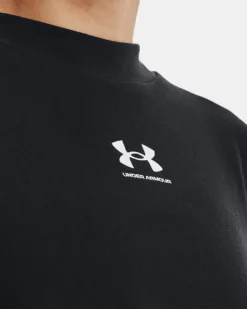 Women's UA Rival Terry Oversized Crew -Sportswear Store V5 1376995 001 COLLAR