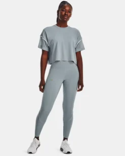 UA RUSH™ SmartForm Perforated Ankle Leggings -Sportswear Store V5 1377058 465 FSF