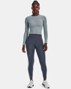 Women's UA RUSH™ Emboss Perf Leggings 8 Women's UA RUSH™ Emboss Perf Leggings -Sportswear Store V5 1377060 044 FSF