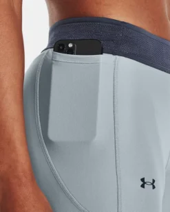 Women's HeatGear Branded Waistband Leggings -Sportswear Store V5 1377089 465 SIDEDET