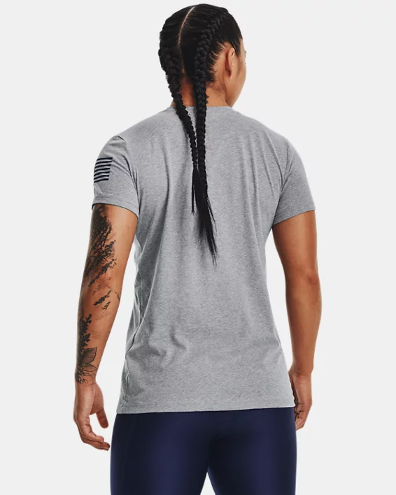 Women's UA Freedom Star T-Shirt 2 Women's UA Freedom Star T-Shirt - Image 2