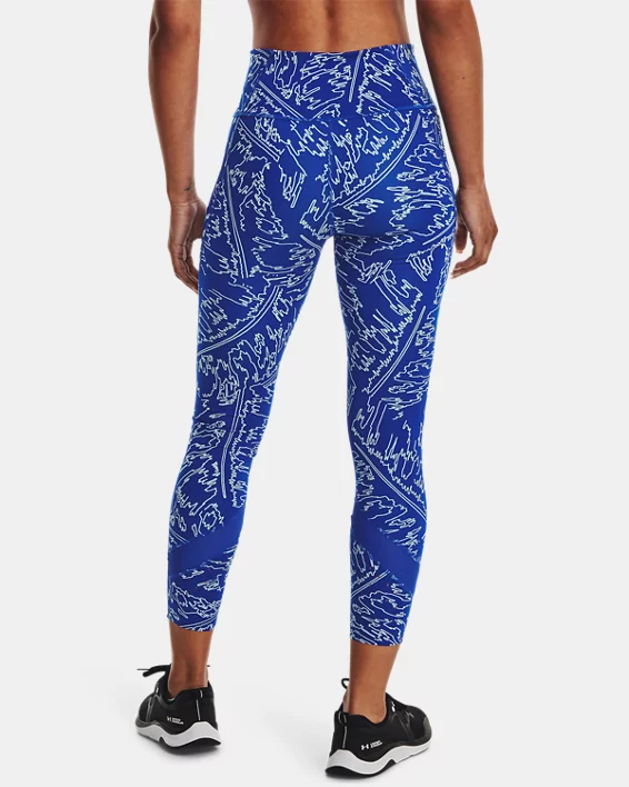 Women's UA Breathelux Printed Ankle Leggings 2 Women's UA Breathelux Printed Ankle Leggings - Image 2