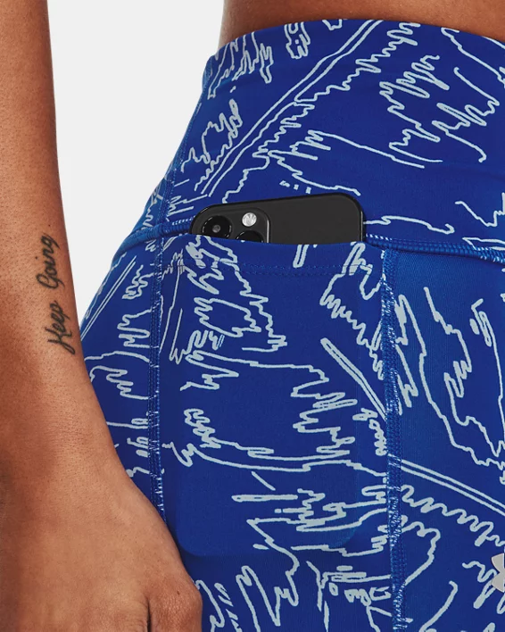 Women's UA Breathelux Printed Ankle Leggings 4 Women's UA Breathelux Printed Ankle Leggings - Image 4