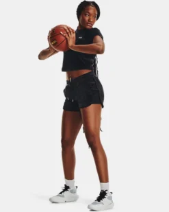 Women's UA Velour OG Shorts -Sportswear Store V5 1377149 001 FSF