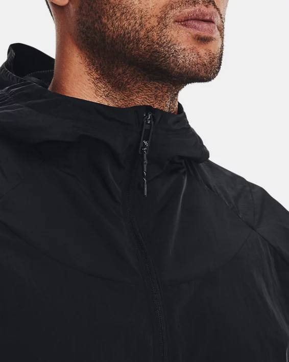 Men's UA RUSH™ Woven ½ Zip Anorak Jacket 4 Men's UA RUSH™ Woven ½ Zip Anorak Jacket - Image 4