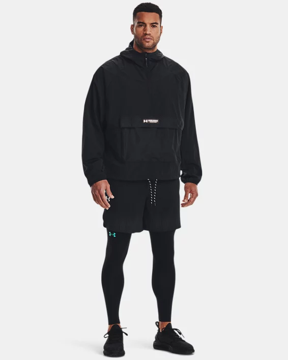 Men's UA RUSH™ Woven ½ Zip Anorak Jacket 3 Men's UA RUSH™ Woven ½ Zip Anorak Jacket - Image 3