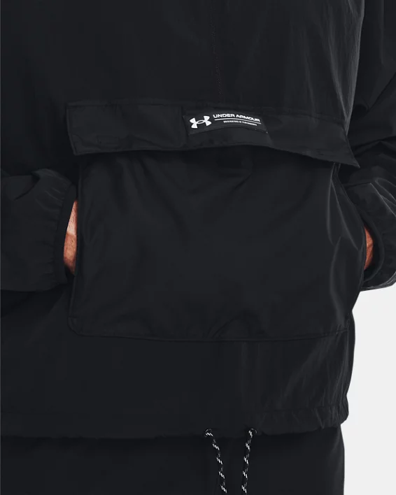 Men's UA RUSH™ Woven ½ Zip Anorak Jacket 6 Men's UA RUSH™ Woven ½ Zip Anorak Jacket - Image 6