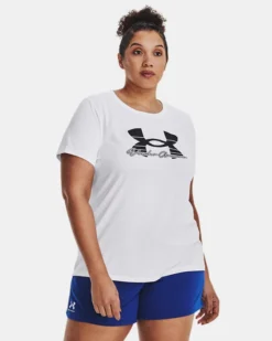 Women's UA Techâ„¢ Script Short Sleeve