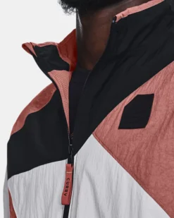 Men's Curry Full-Zip Woven Jacket -Sportswear Store V5 1377304 604 COLLAR