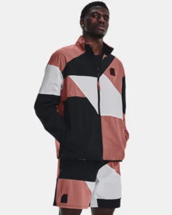 Men's Curry Full-Zip Woven Jacket