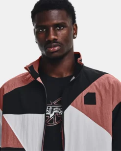 Men's Curry Full-Zip Woven Jacket -Sportswear Store V5 1377304 604 FCADD