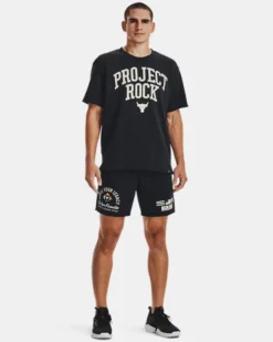 Men's Project Rock Heavyweight Terry Shorts -Sportswear Store V5 1377439 001 FSF
