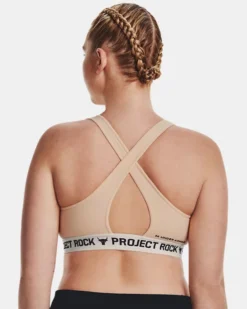 Women's Project Rock Crossback Training Ground Sports Bra -Sportswear Store V5 1377462 832 BC XL