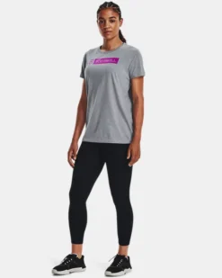 Women's UA Softball Bar Short Sleeve -Sportswear Store V5 1377616 035 FSF