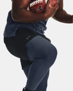 Men's HeatGear ArmourPrint Leggings -Sportswear Store V5 1377824 044 SIDEDET