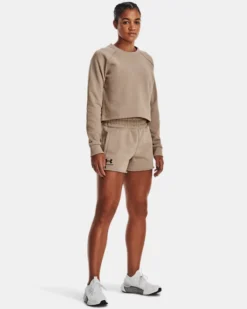 Women's UA Terry Shorts -Sportswear Store V5 1378652 236 FSF